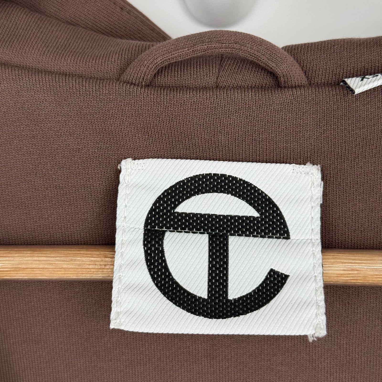 Telfar x Moose Knuckles Puffer Coat Brown Down Long Hooded Jacket XS/S Unisex