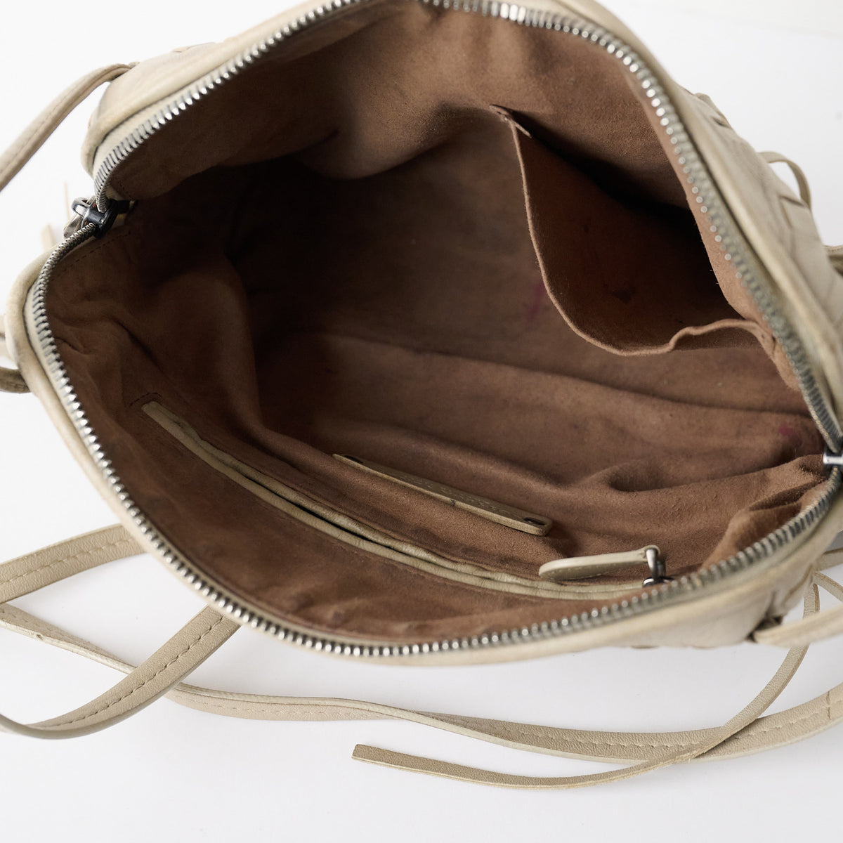 Bottega Veneta Fringe Nodini Intrecciato