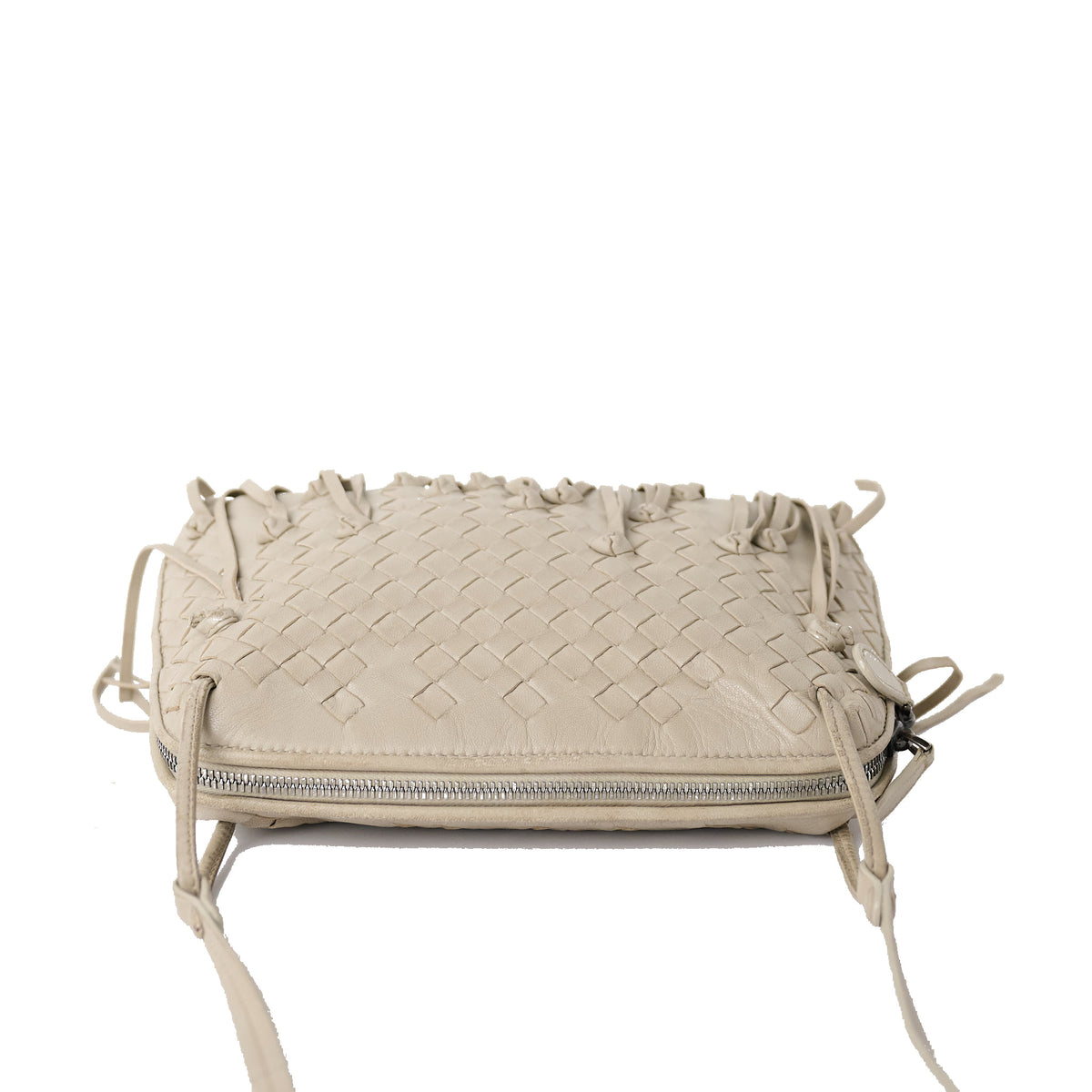 Bottega Veneta Fringe Nodini Intrecciato