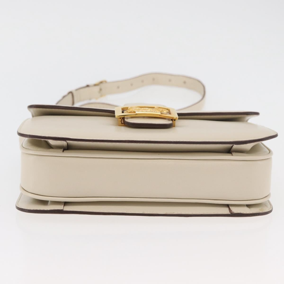Celine Ivory Horse Carriage Shoulder Bag