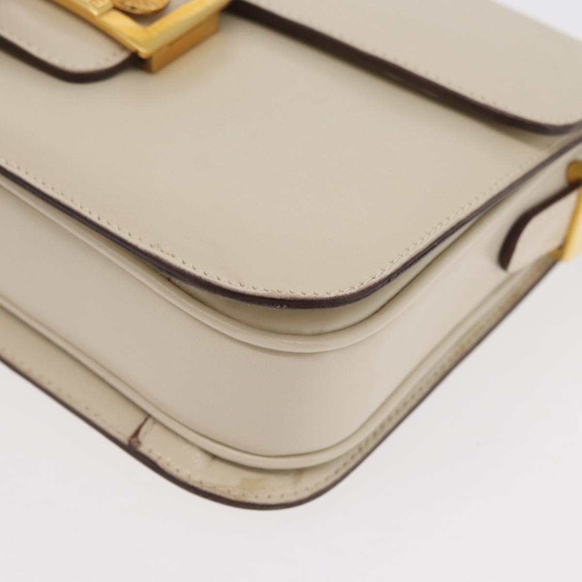 Celine Ivory Horse Carriage Shoulder Bag