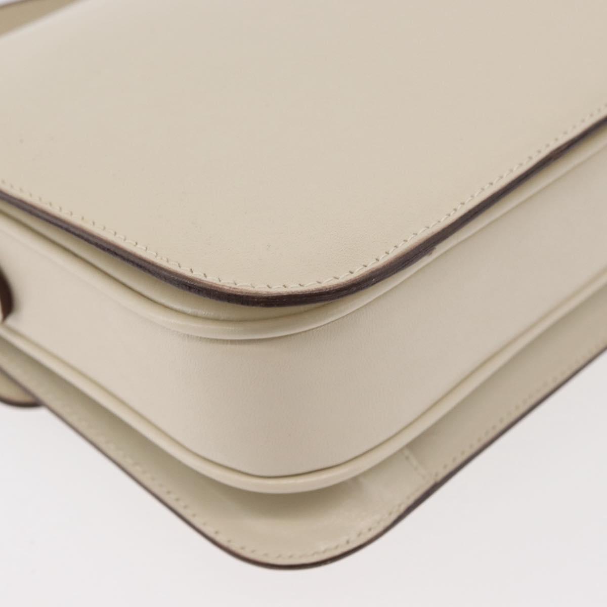 Celine Ivory Horse Carriage Shoulder Bag