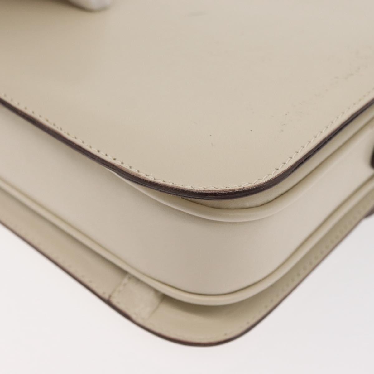 Celine Ivory Horse Carriage Shoulder Bag