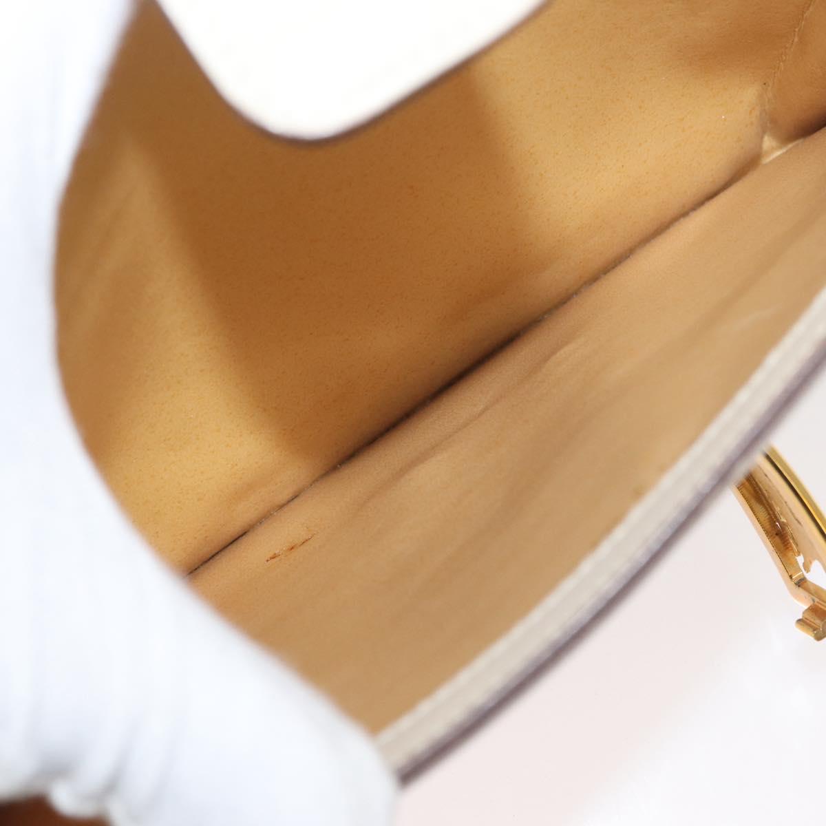 Celine Ivory Horse Carriage Shoulder Bag