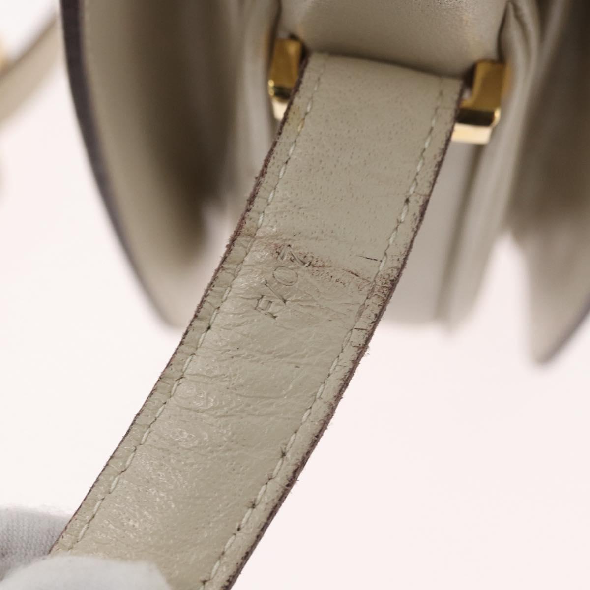 Celine Ivory Horse Carriage Shoulder Bag