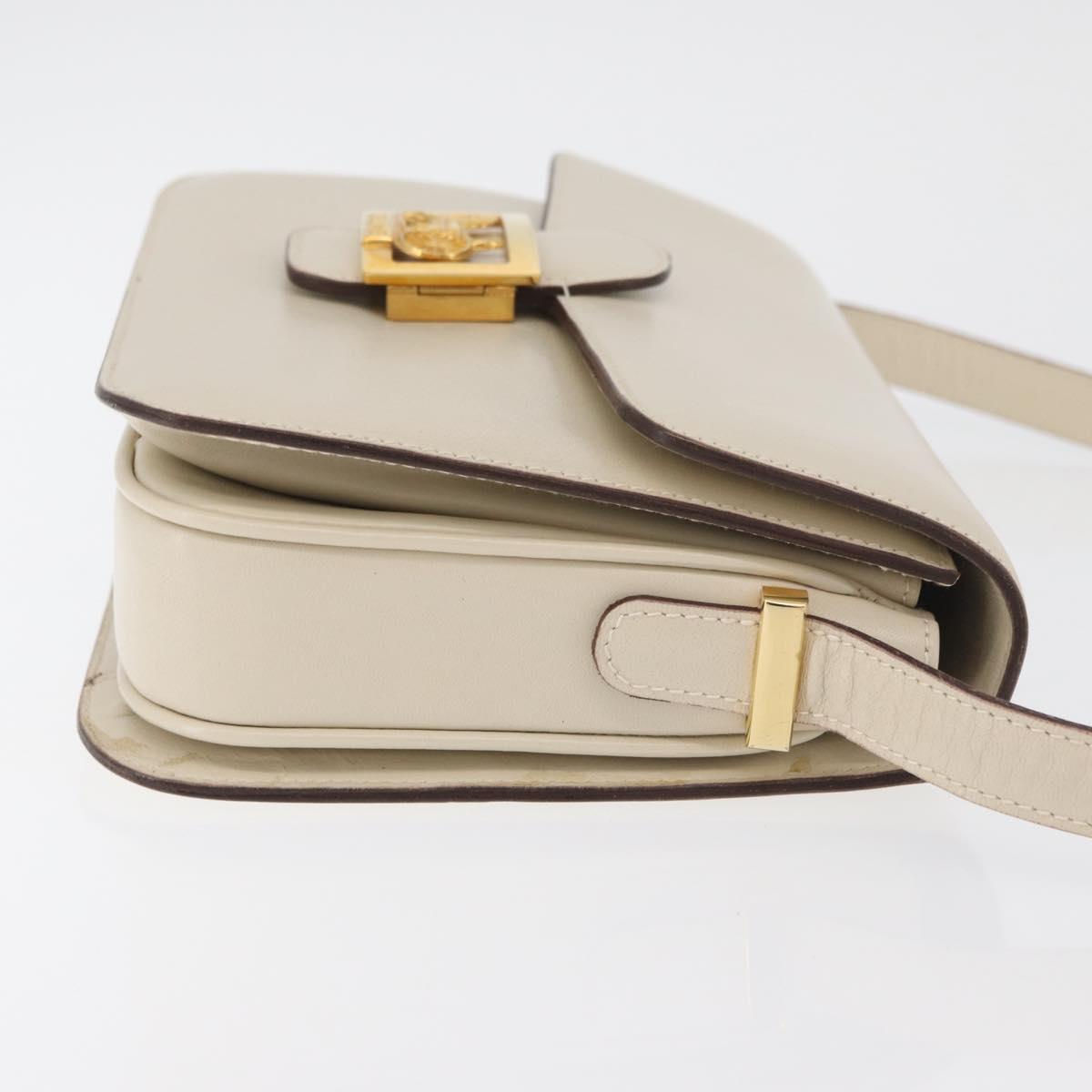 Celine Ivory Horse Carriage Shoulder Bag