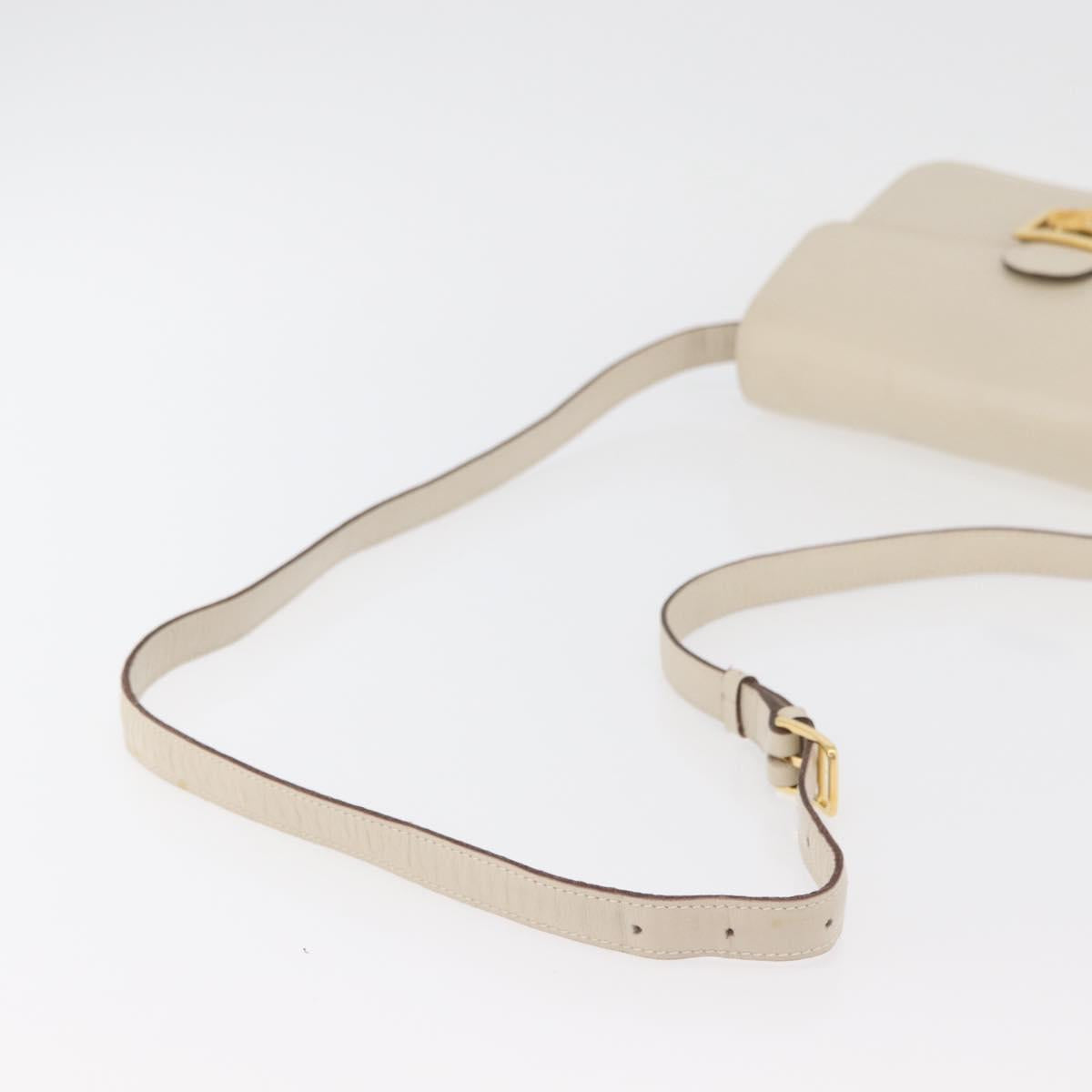 Celine Ivory Horse Carriage Shoulder Bag