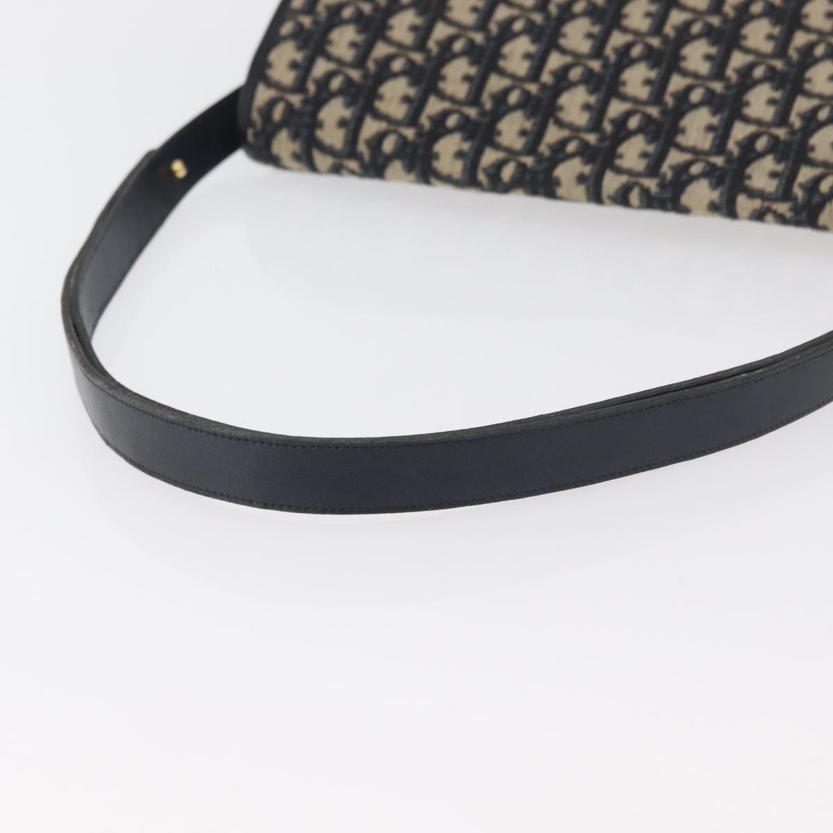 Christian Dior 1970s Oblique Half Moon Bag