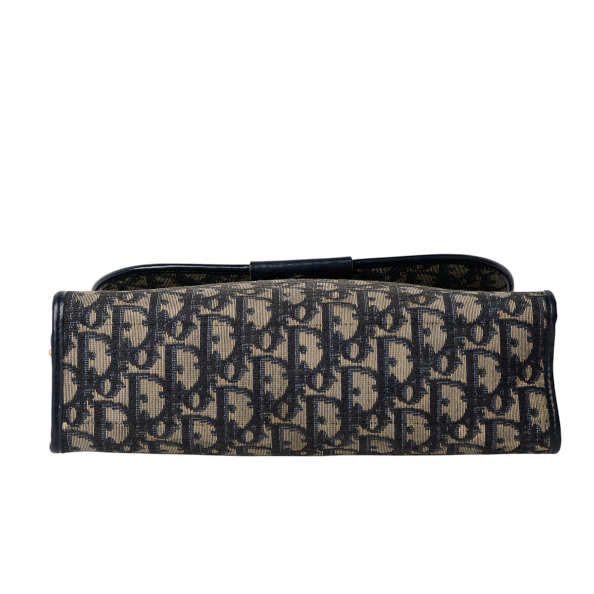 Christian Dior Navy Oblique Shoulder Bag