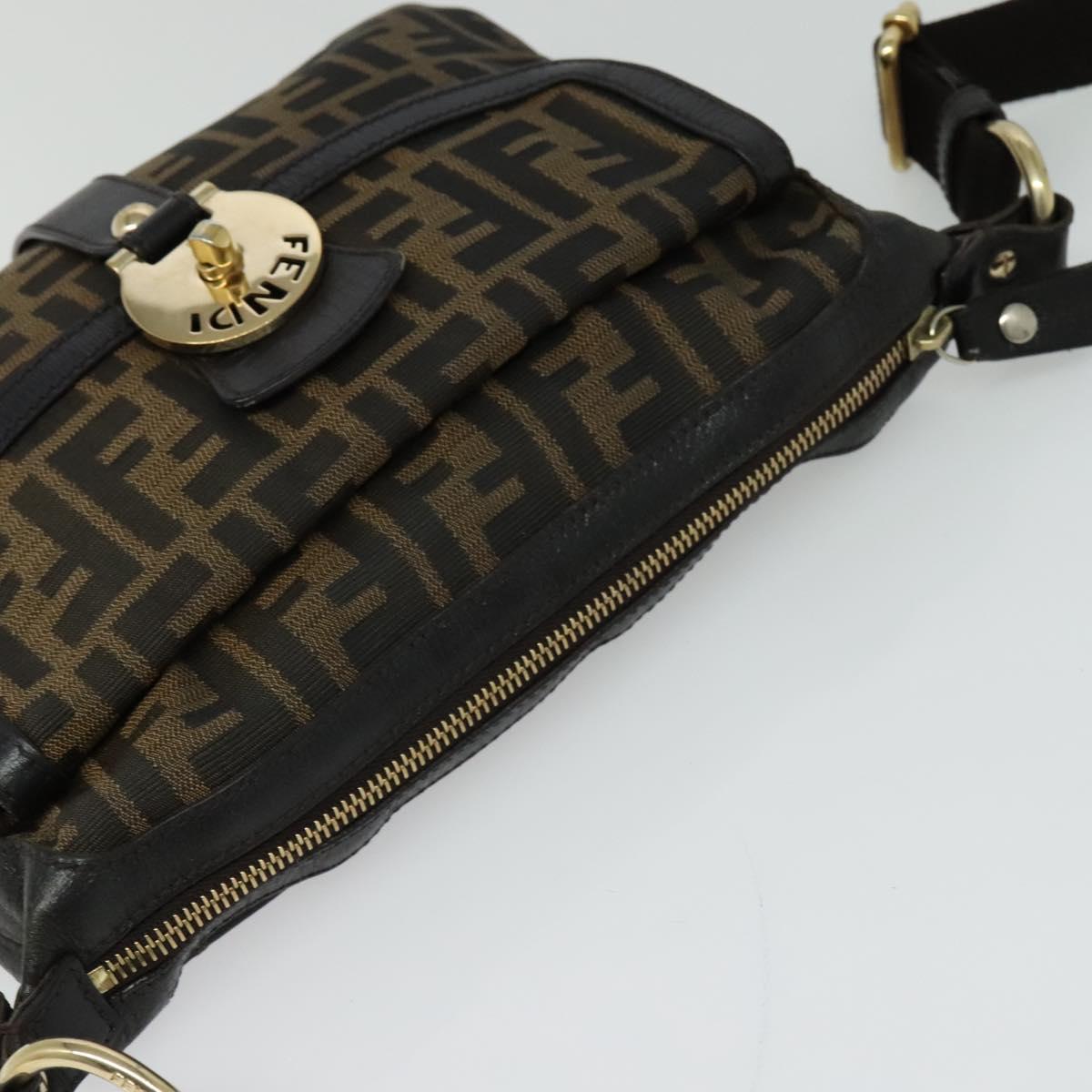 Fendi Zucca Canvas Crossbody Bag