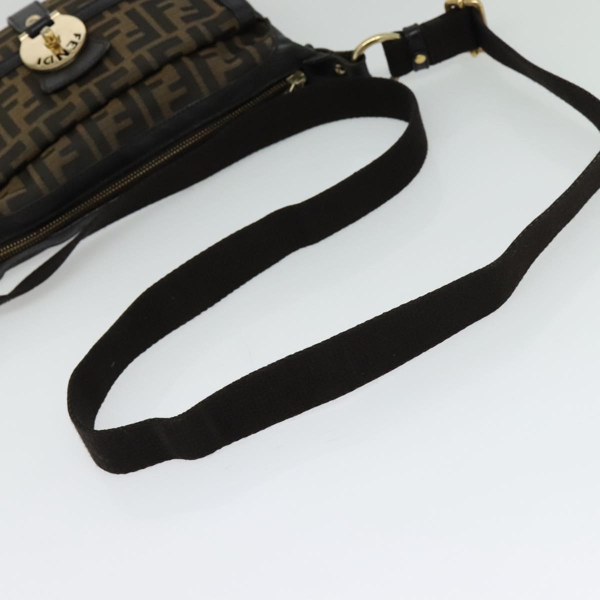 Fendi Zucca Canvas Crossbody Bag