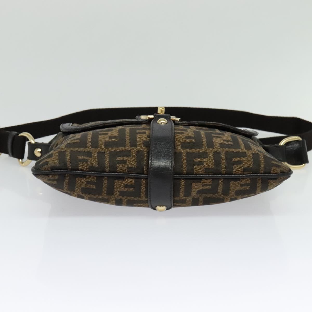 Fendi Zucca Canvas Crossbody Bag