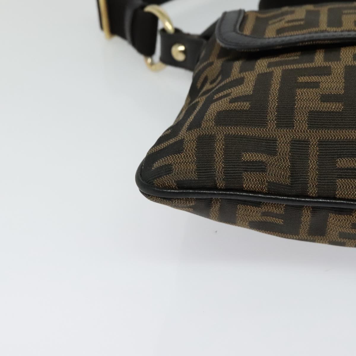 Fendi Zucca Canvas Crossbody Bag