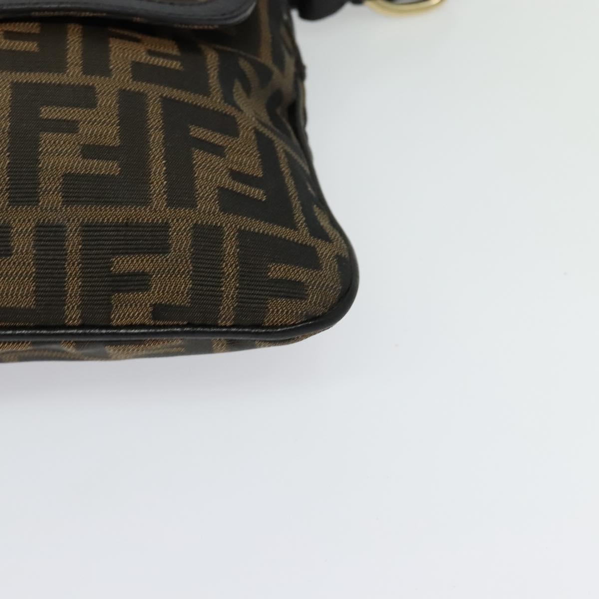 Fendi Zucca Canvas Crossbody Bag