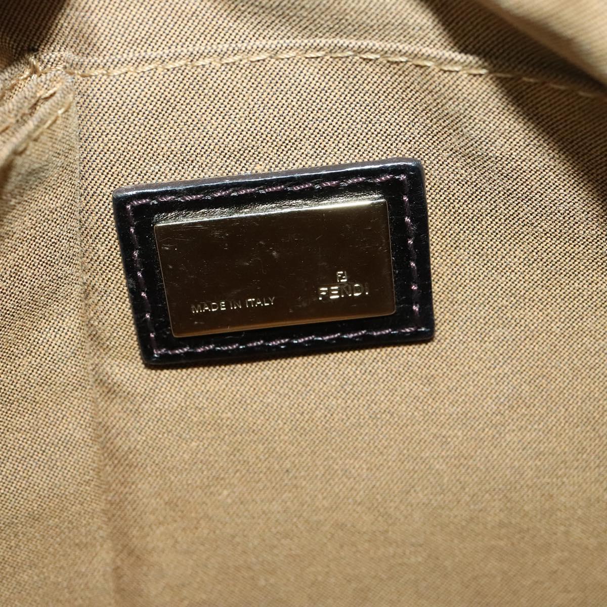 Fendi Zucca Canvas Crossbody Bag