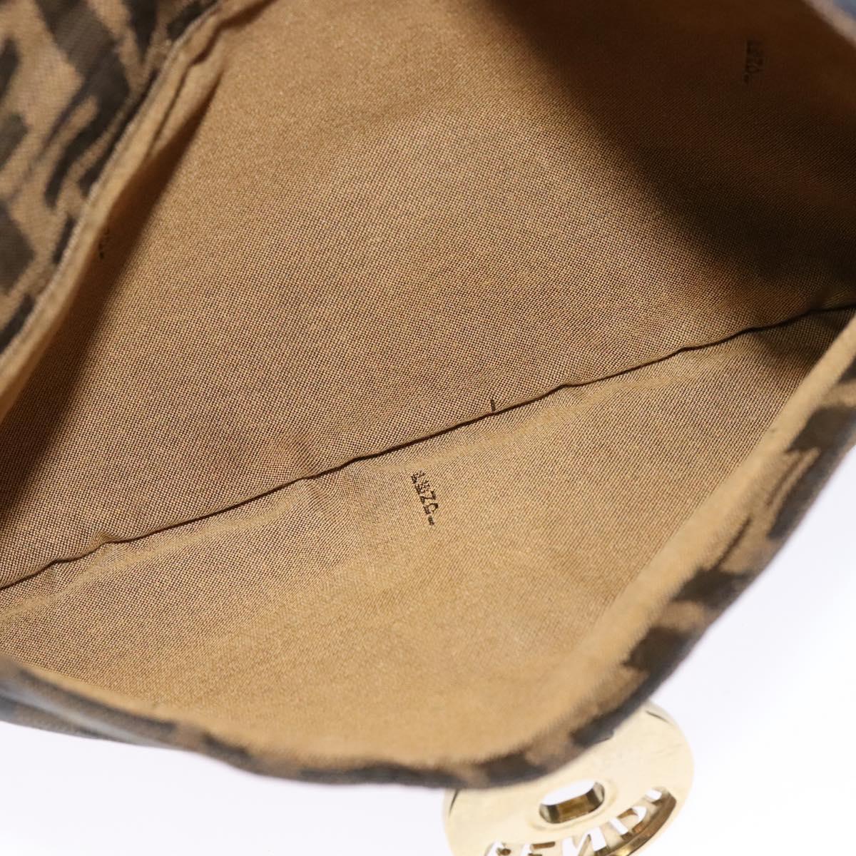 Fendi Zucca Canvas Crossbody Bag