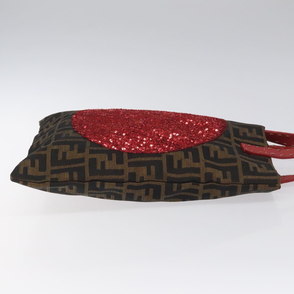 Fendi 2003 Zucca Sequin Tote Bag