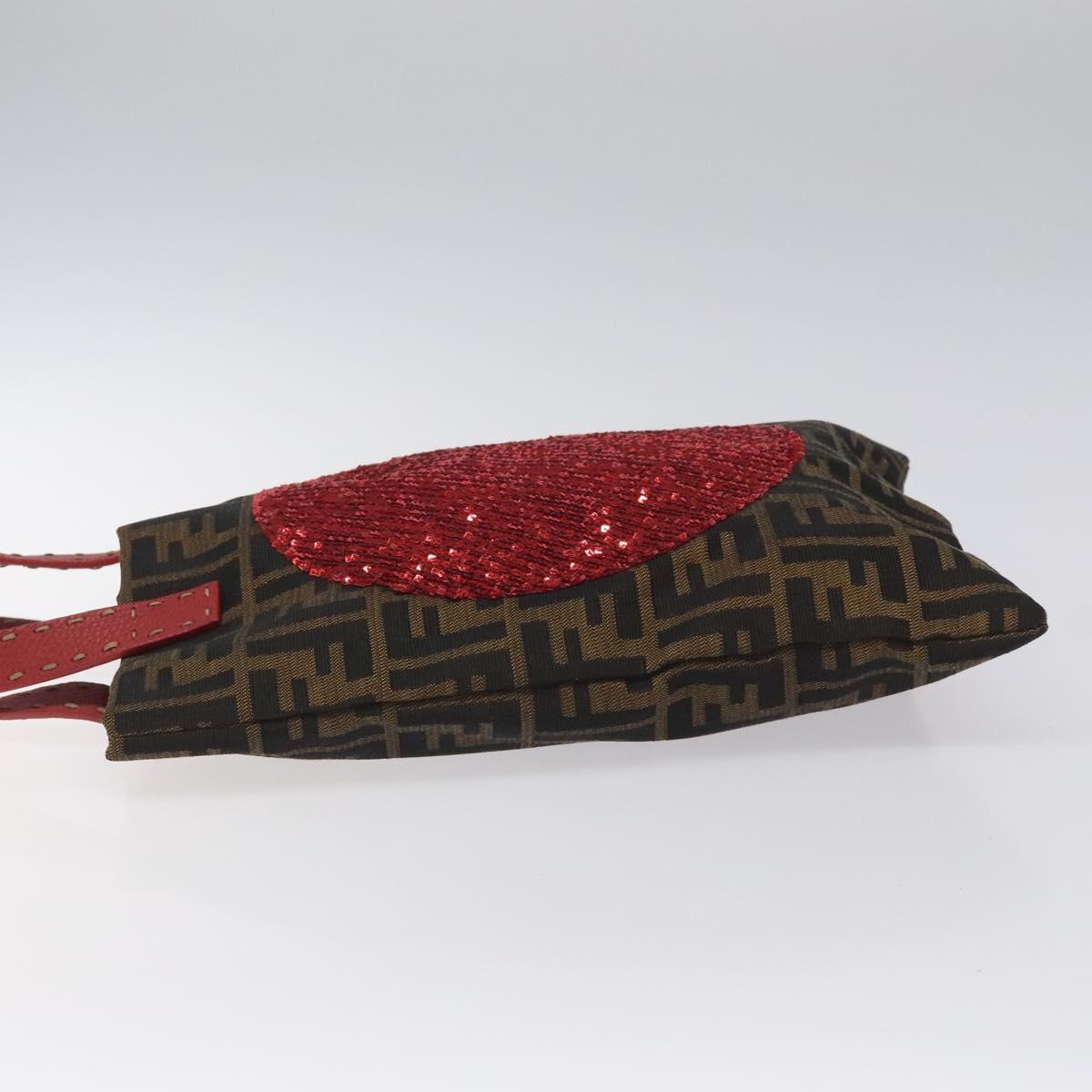 Fendi 2003 Zucca Sequin Tote Bag
