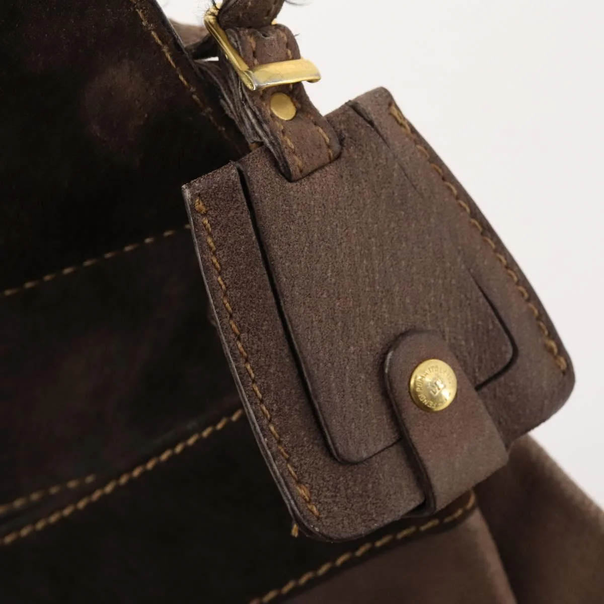 Fendi Suede Shoulder Bag