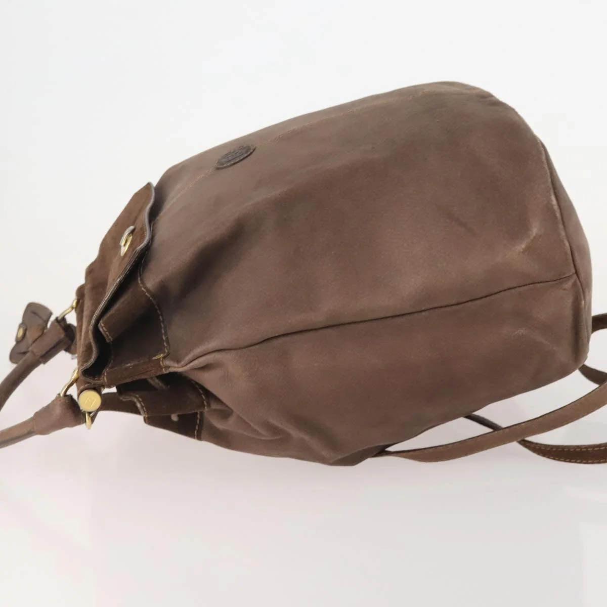 Fendi Suede Shoulder Bag
