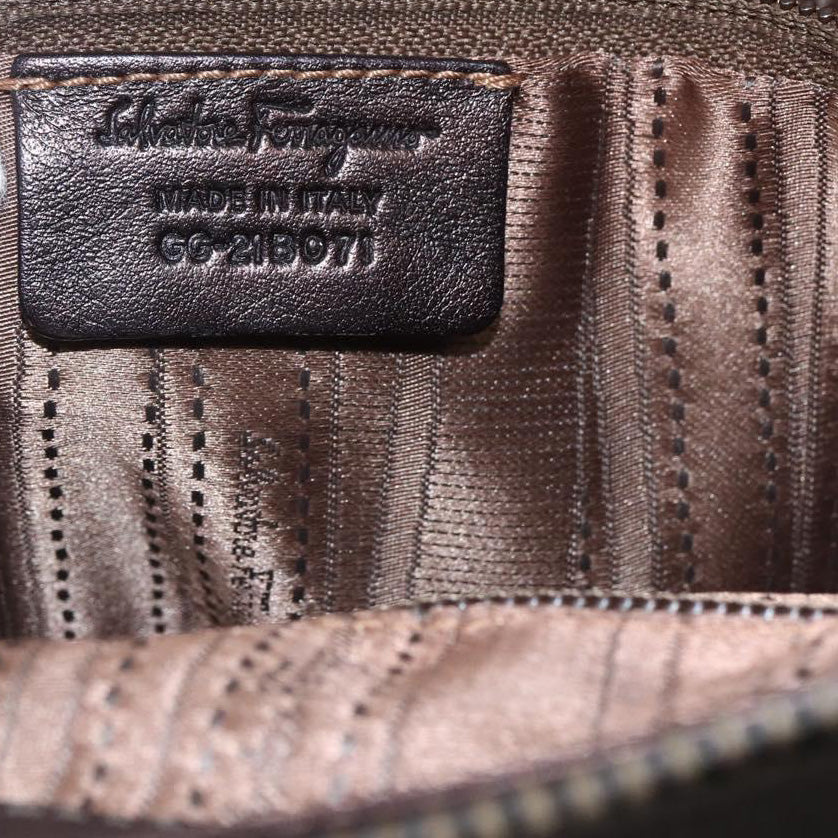 Salvatore Ferragamo Ruched Shoulder Bag