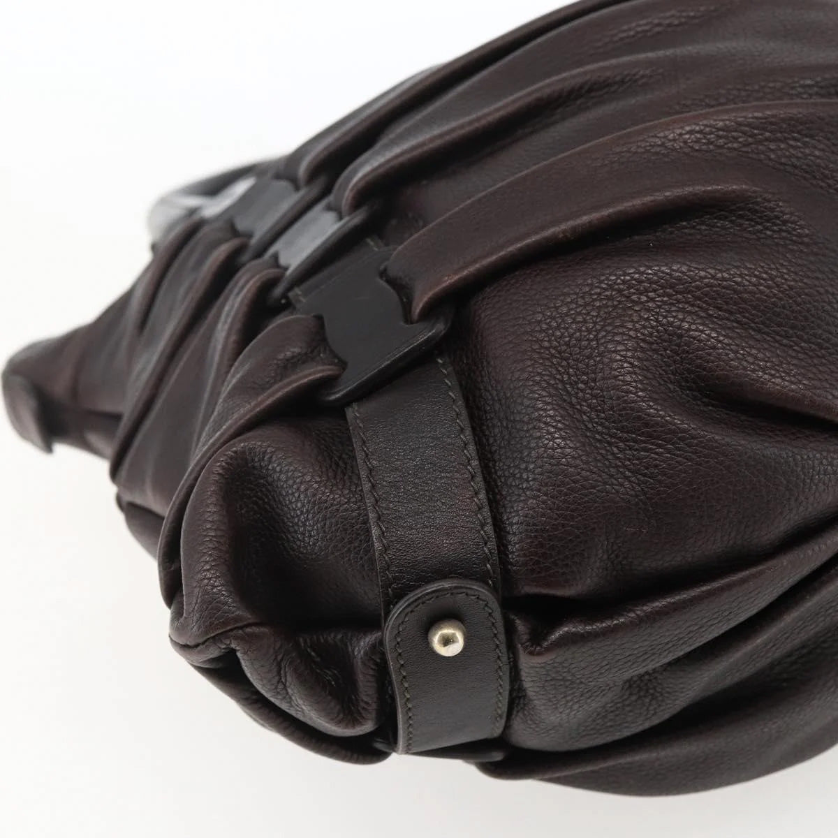 Salvatore Ferragamo Ruched Shoulder Bag