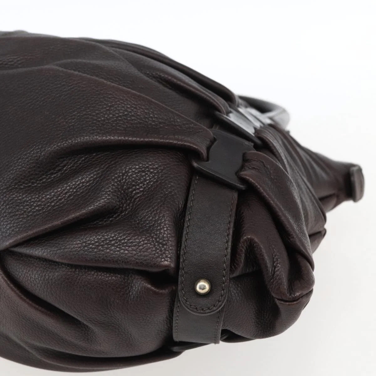 Salvatore Ferragamo Ruched Shoulder Bag