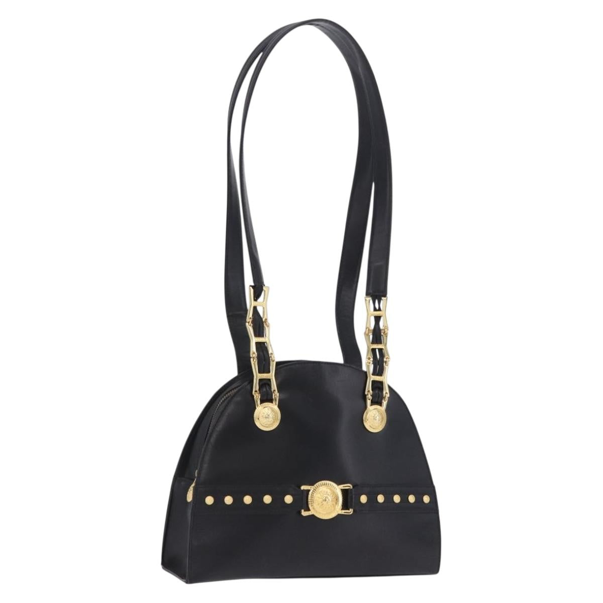 Gianni Versace 90s Medusa Sunburst Tote