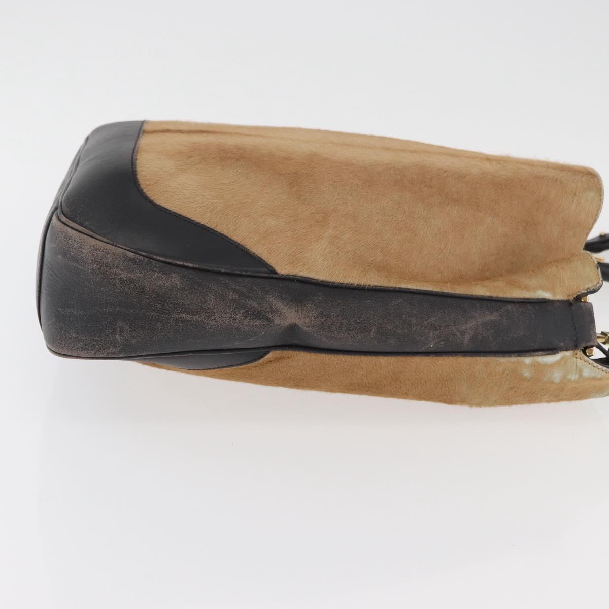 Gucci Tom Ford Era Calf Hair Bamboo 2-Way Bag