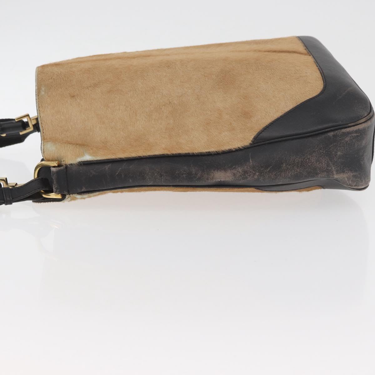 Gucci Tom Ford Era Calf Hair Bamboo 2-Way Bag