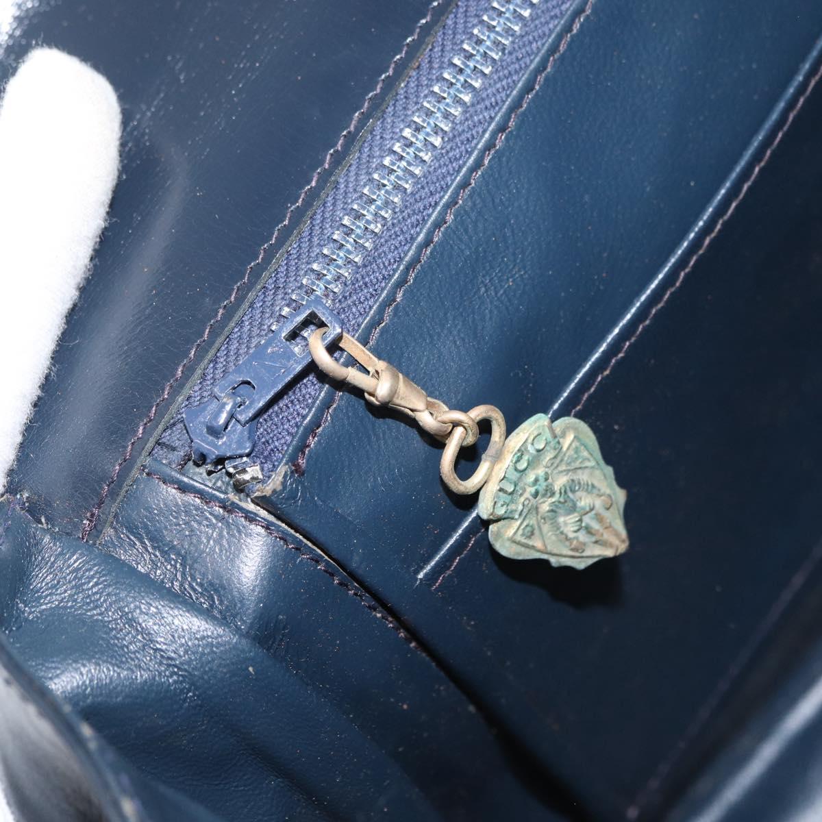 Gucci Vintage Lapis Stone Jeweled Horsebit Shoulder Bag