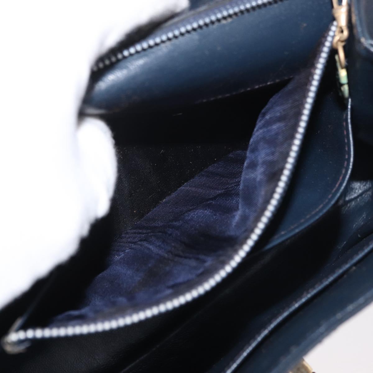 Gucci Vintage Lapis Stone Jeweled Horsebit Shoulder Bag