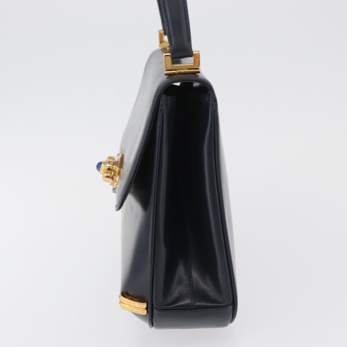 Gucci Vintage Lapis Stone Jeweled Horsebit Shoulder Bag