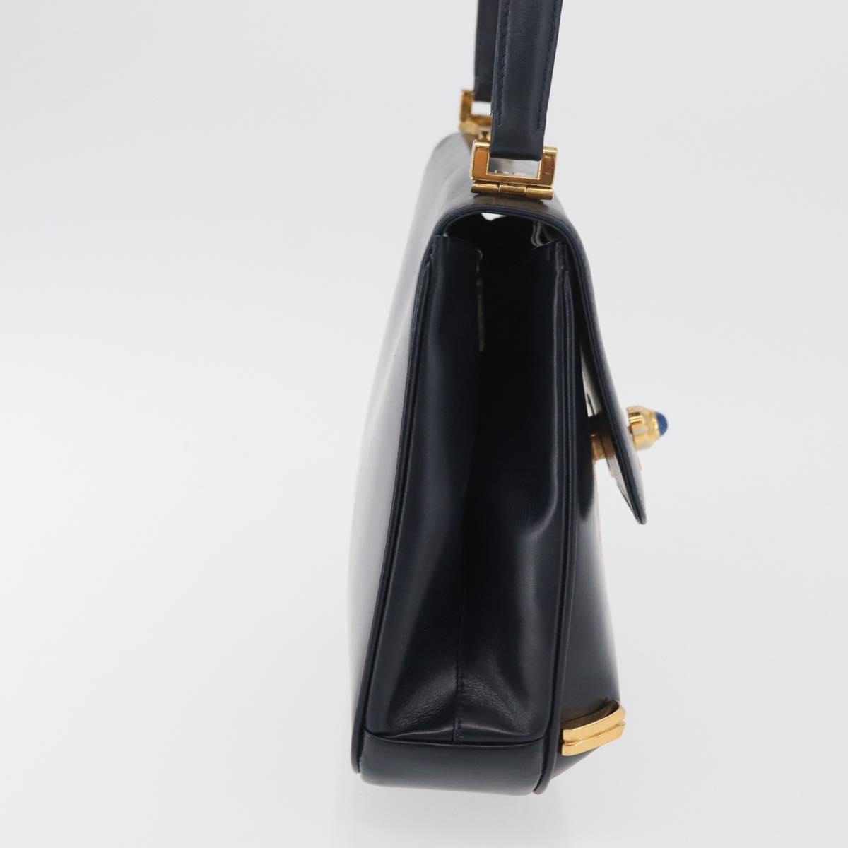 Gucci Vintage Lapis Stone Jeweled Horsebit Shoulder Bag
