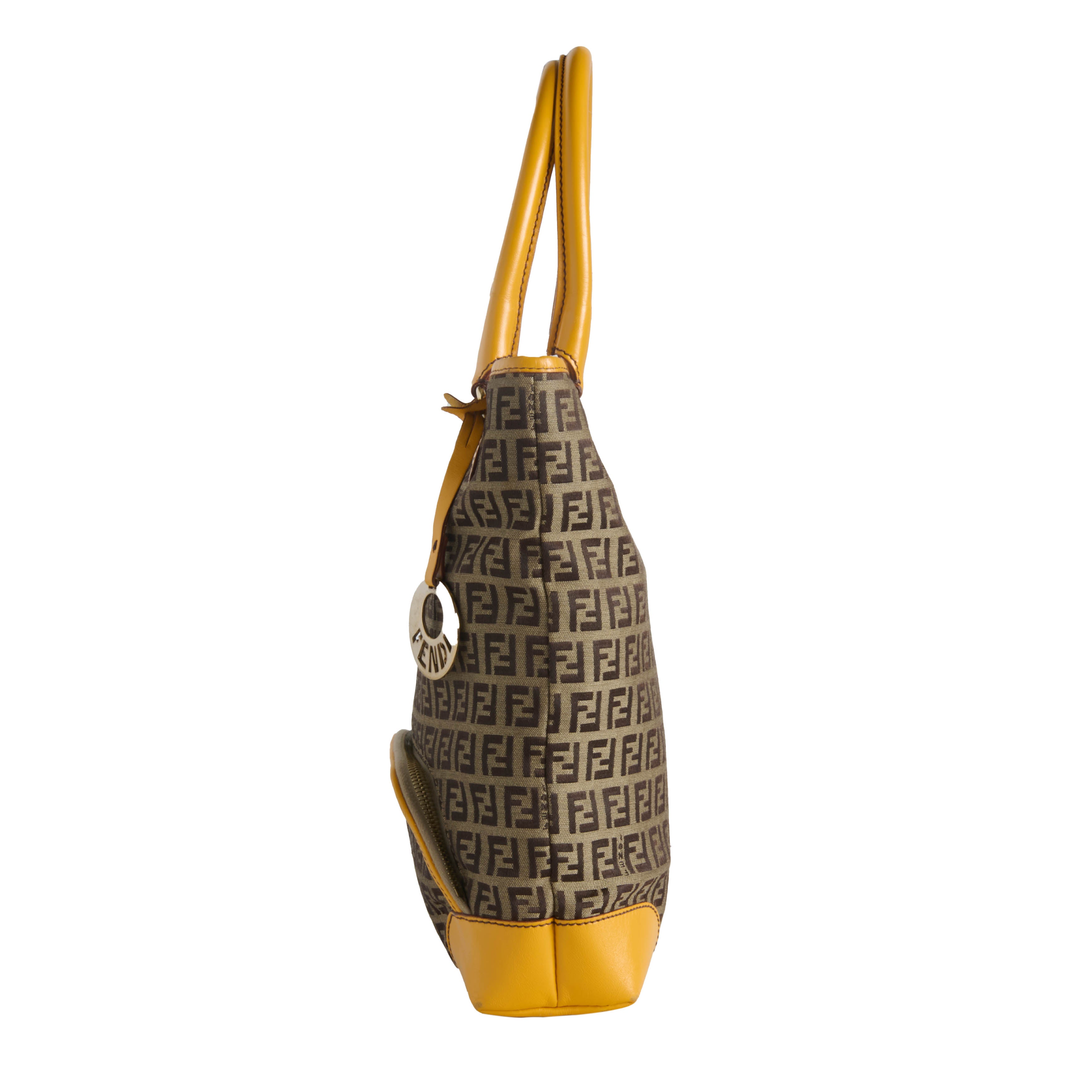 Fendi Zucca Canvas Tote Bag