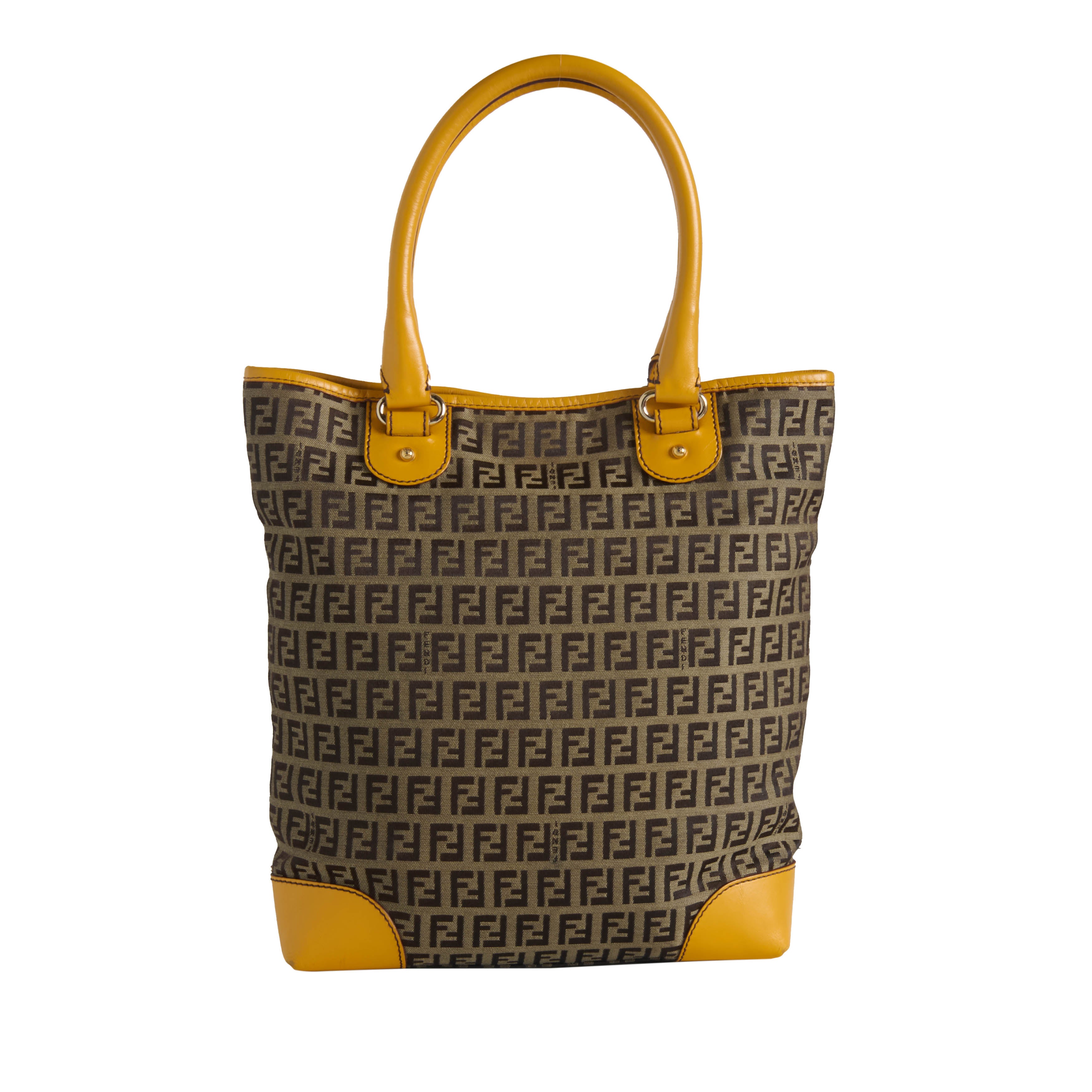 Fendi Zucca Canvas Tote Bag