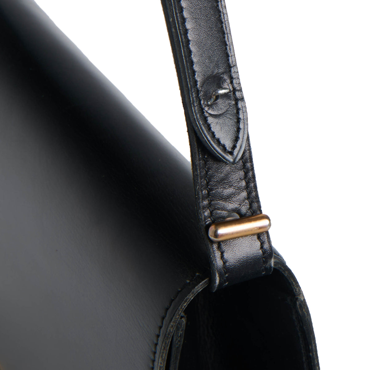 Christian Dior Black Leather Shoulder Bag