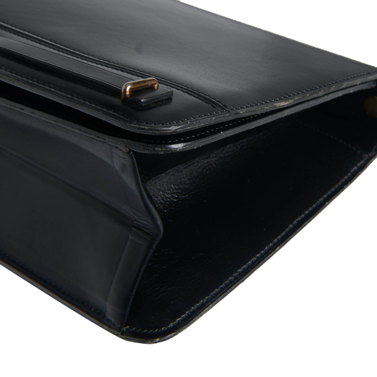 Christian Dior Black Leather Shoulder Bag