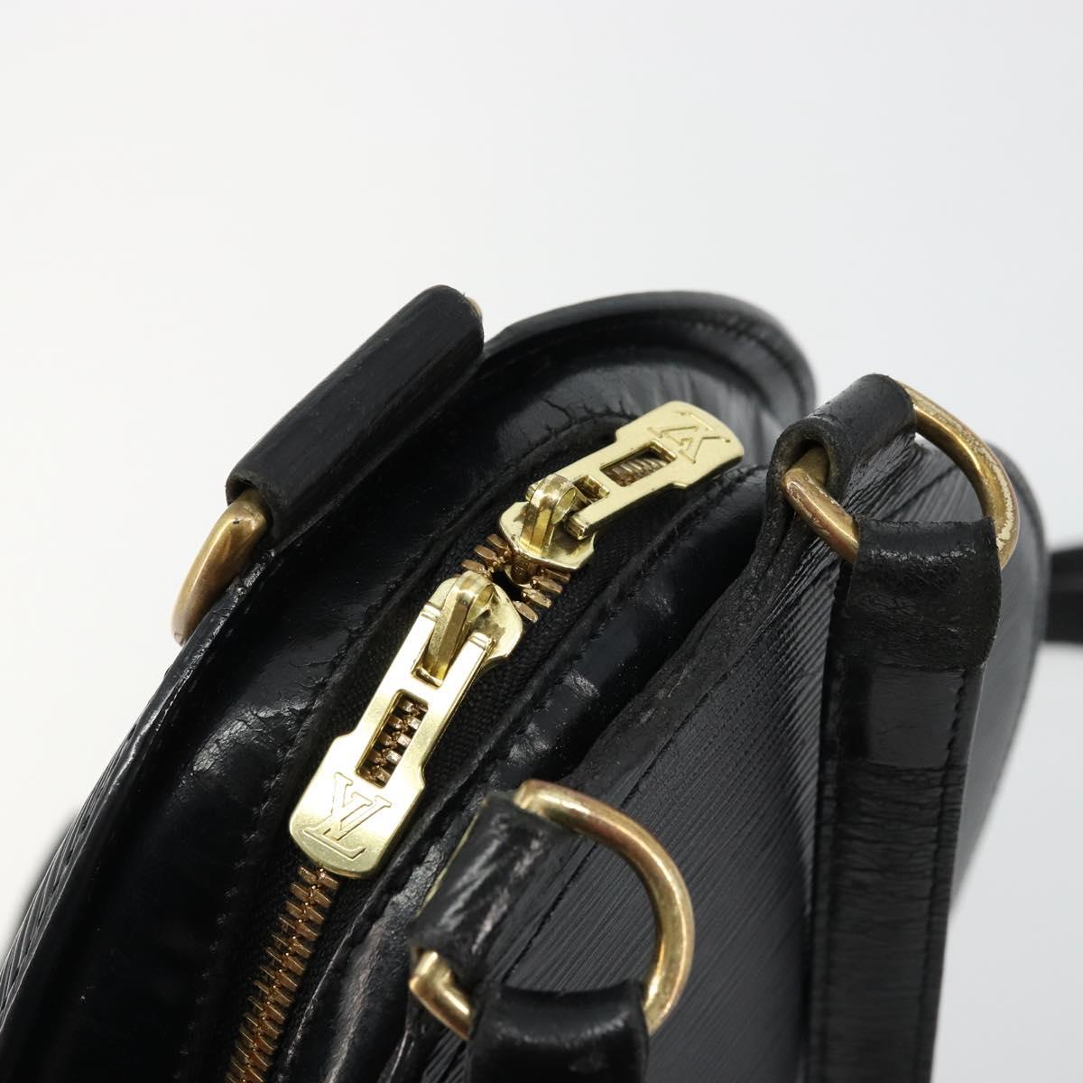 Louis Vuitton Black Epi Mabillon Backpack