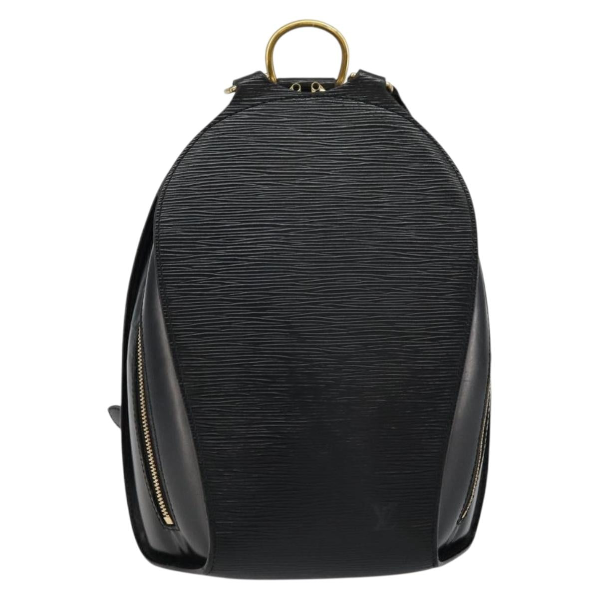 Louis Vuitton Black Epi Mabillon Backpack