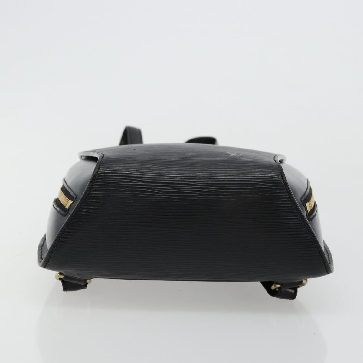 Louis Vuitton Black Epi Mabillon Backpack