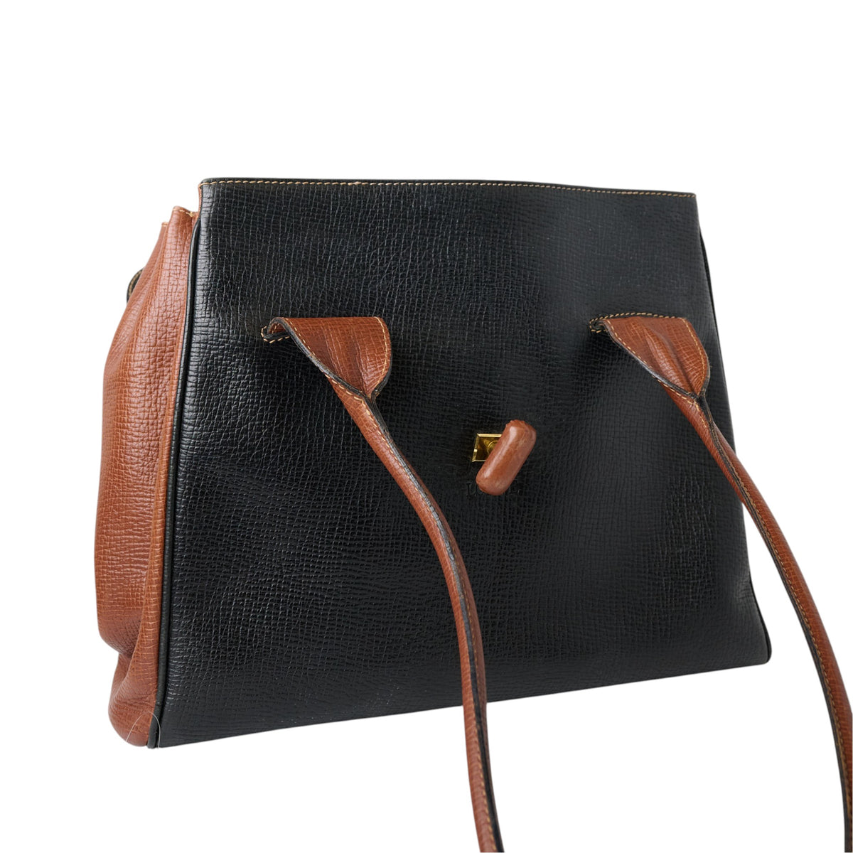 Loewe Leather Knot Shoulder Tote