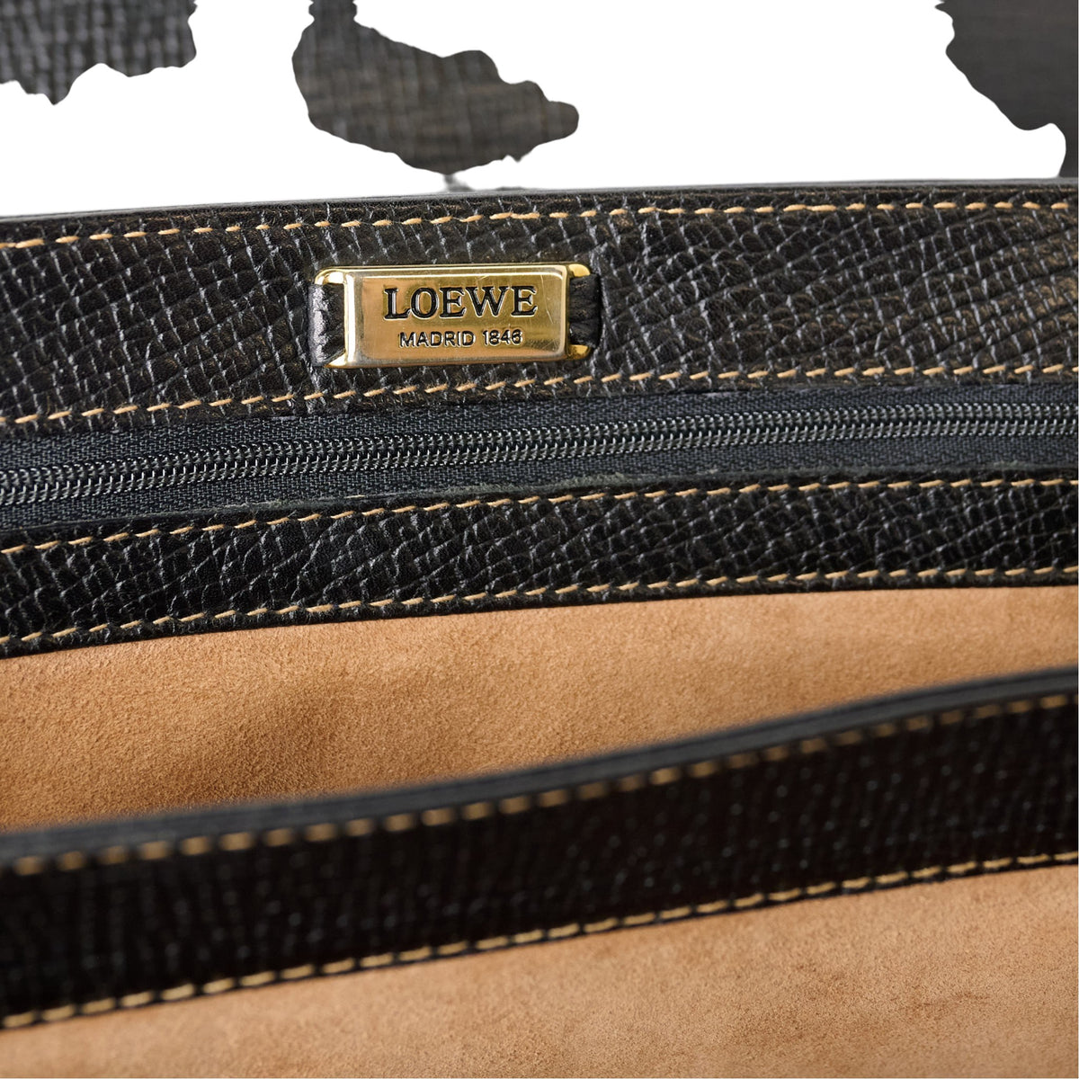 Loewe Leather Knot Shoulder Tote