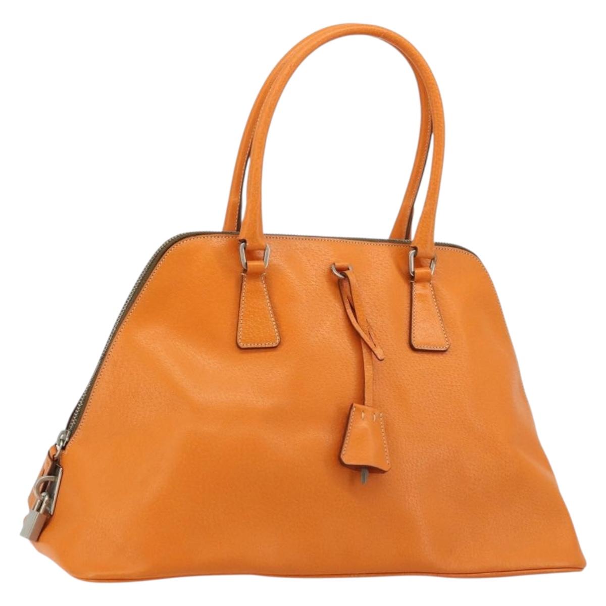 Prada 2001 Papaya Cinghiale Dome Bag