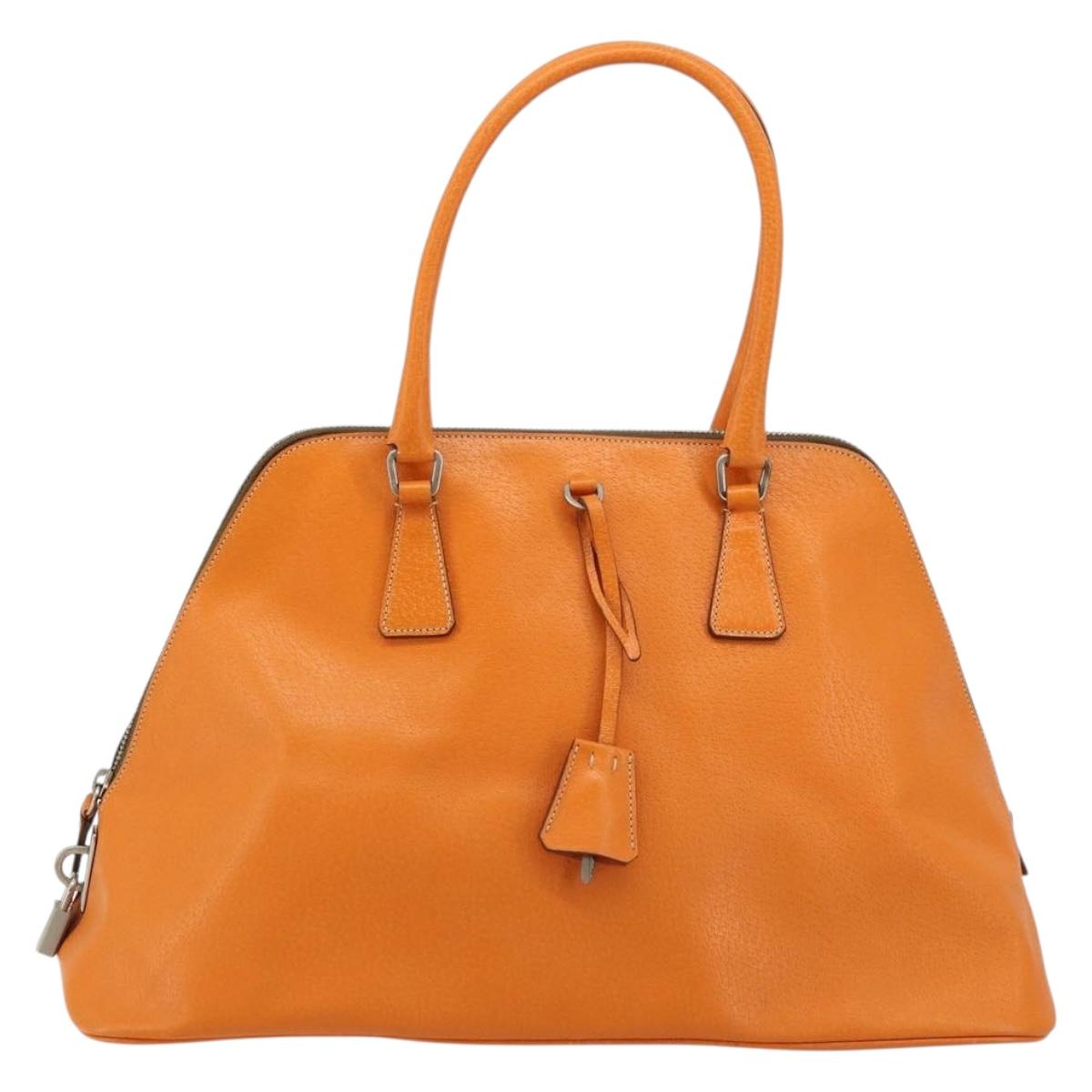 Prada 2001 Papaya Cinghiale Dome Bag