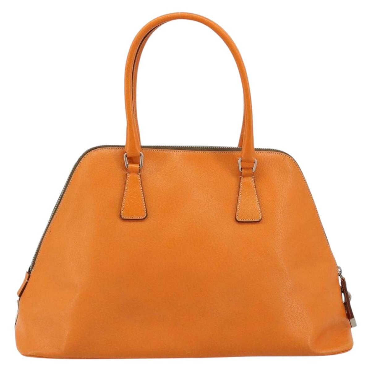 Prada 2001 Papaya Cinghiale Dome Bag