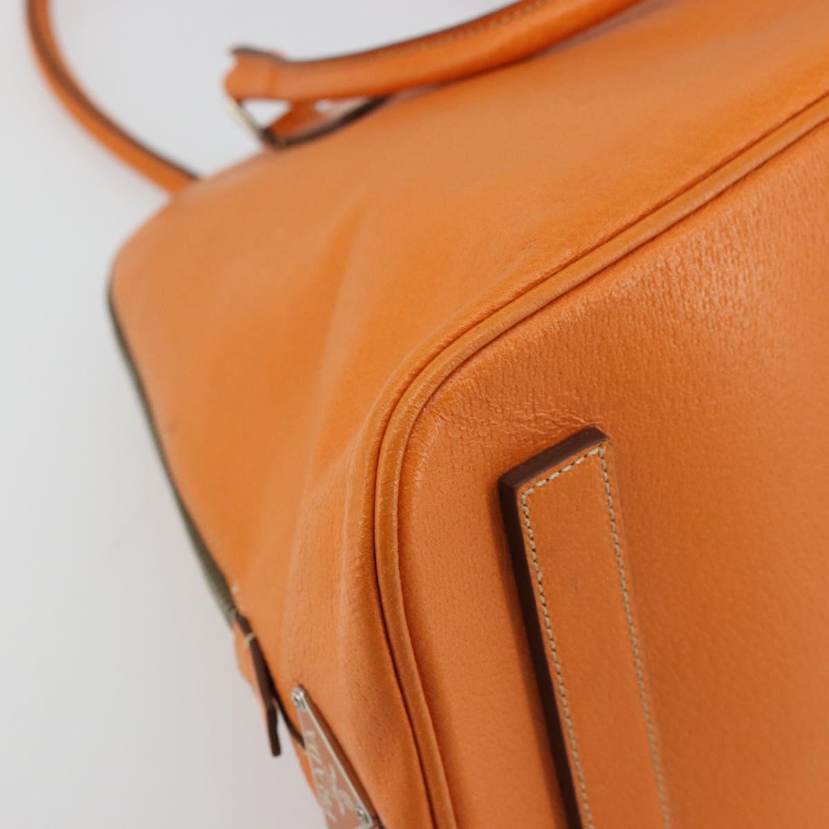 Prada 2001 Papaya Cinghiale Dome Bag