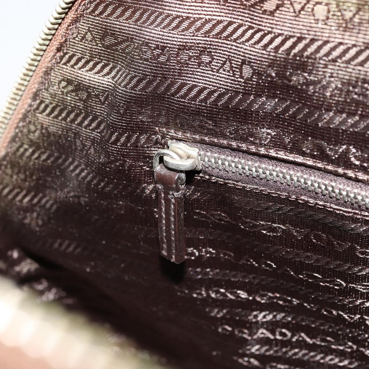 Prada 2001 Papaya Cinghiale Dome Bag