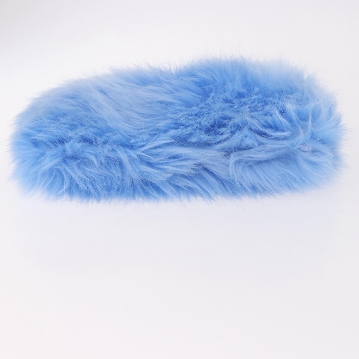Prada Y2K Eco Pelliccia Faux Fur Wristlet