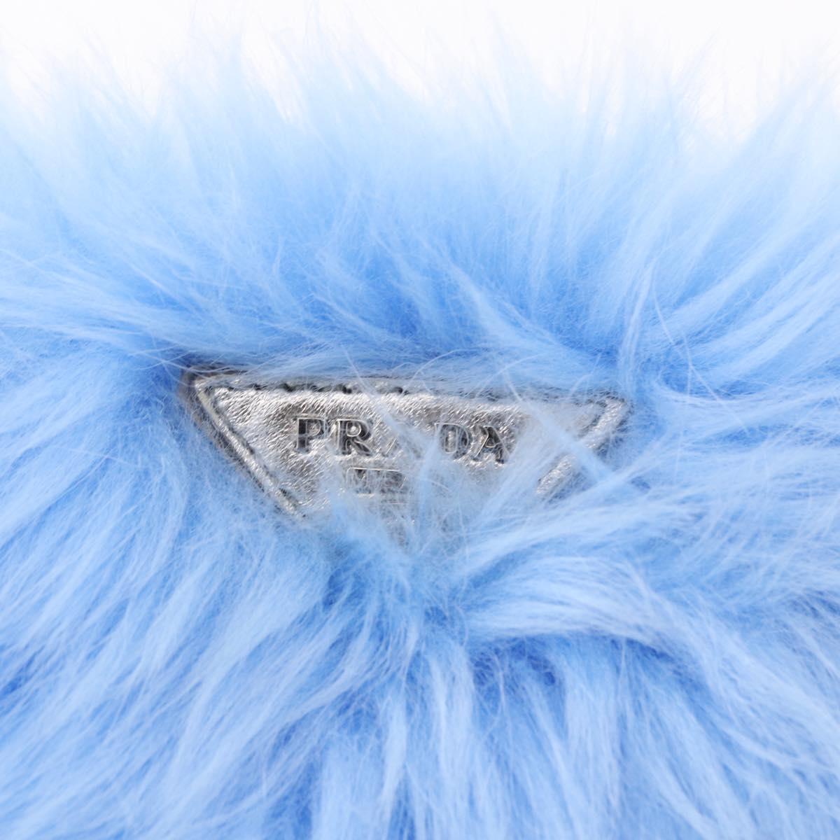 Prada Y2K Eco Pelliccia Faux Fur Wristlet